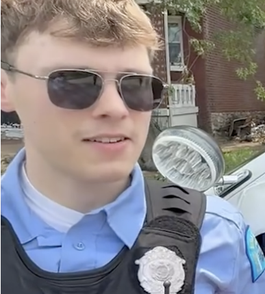 Rookie cop on tornado response